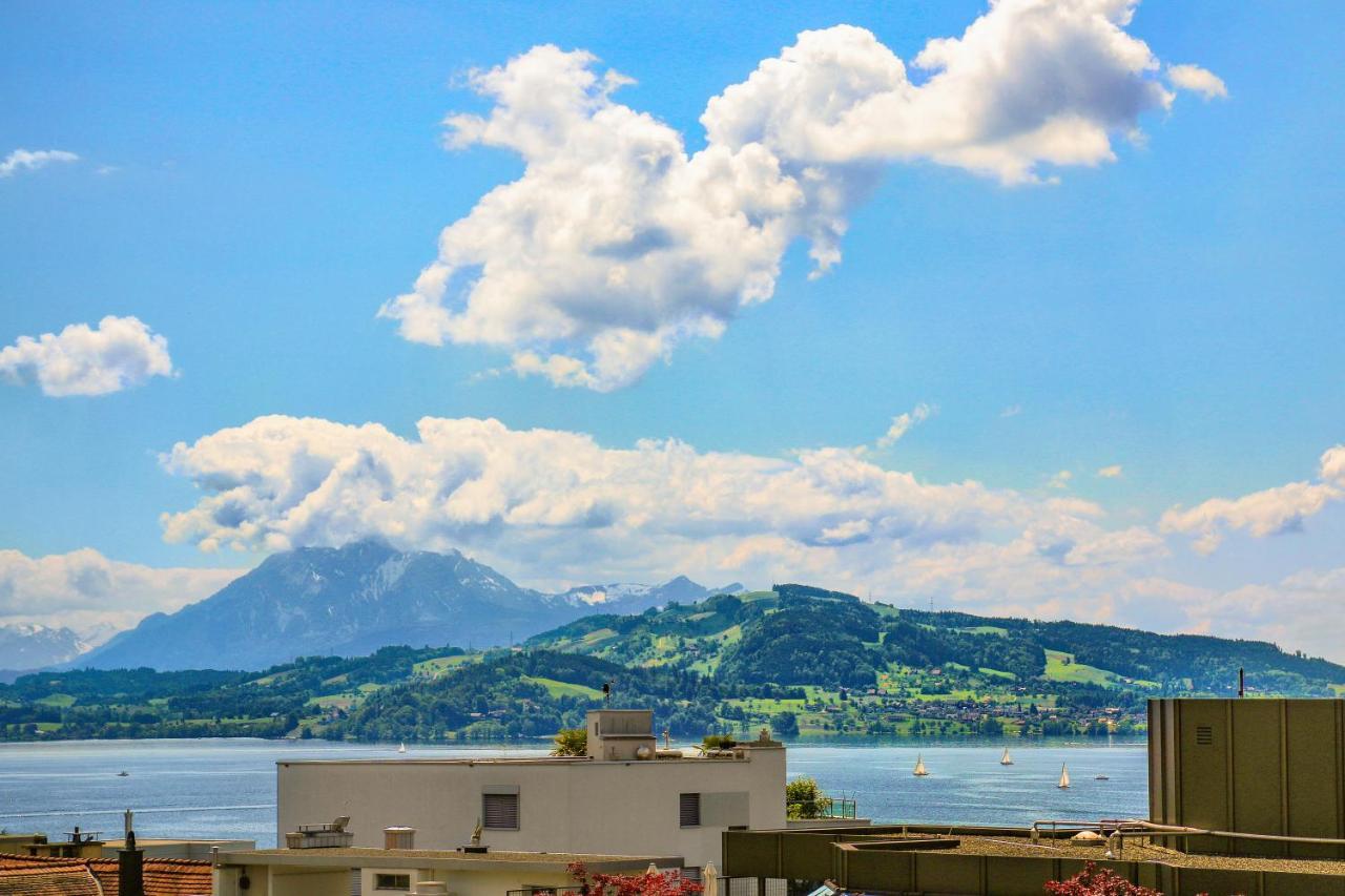 Lake View Business Apartment Zug Exterior foto