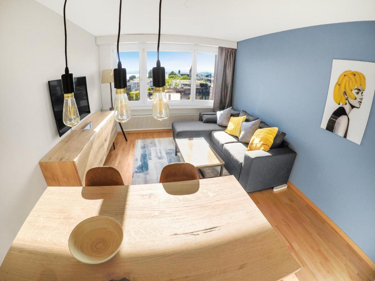 Lake View Business Apartment Zug Exterior foto
