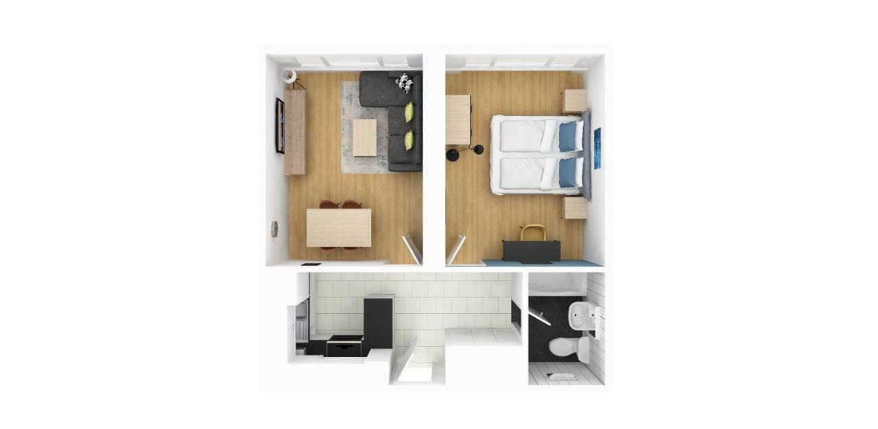 Lake View Business Apartment Zug Exterior foto